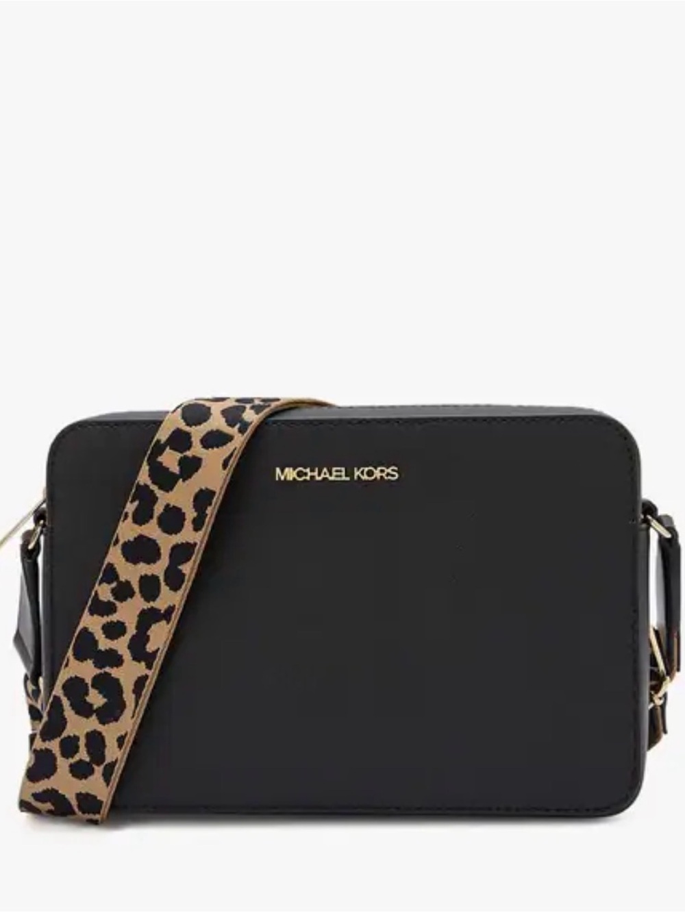 Michael Kors purse with cheetah strap